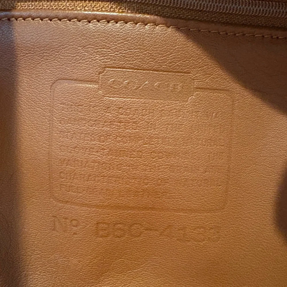 Coach Vintage Waverley Bag In Brown Leather 🤎 B6C-4133 Made in USA - Picture 8 of 8